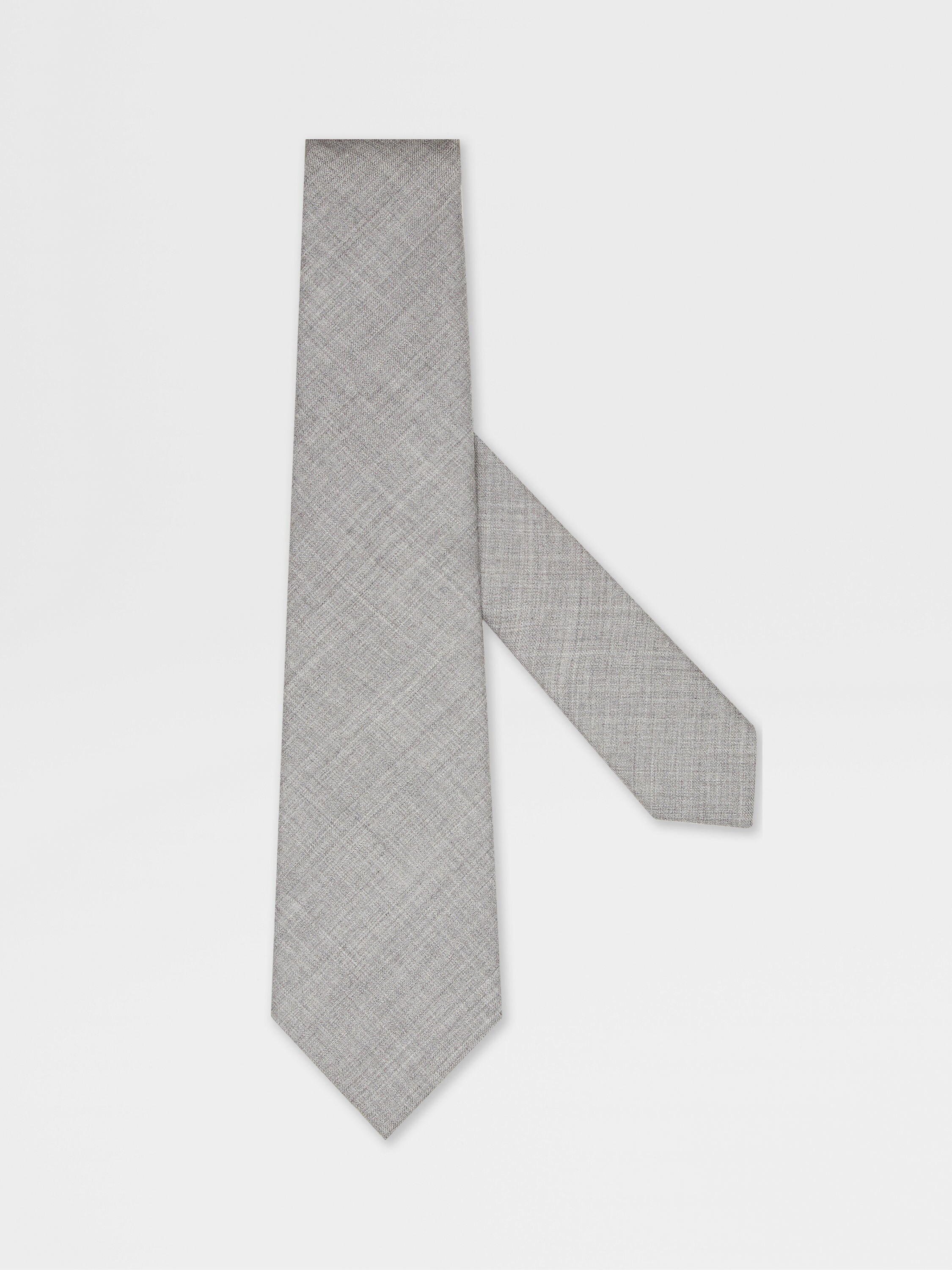 Grey Oasi Cashmere Tie Main product photo