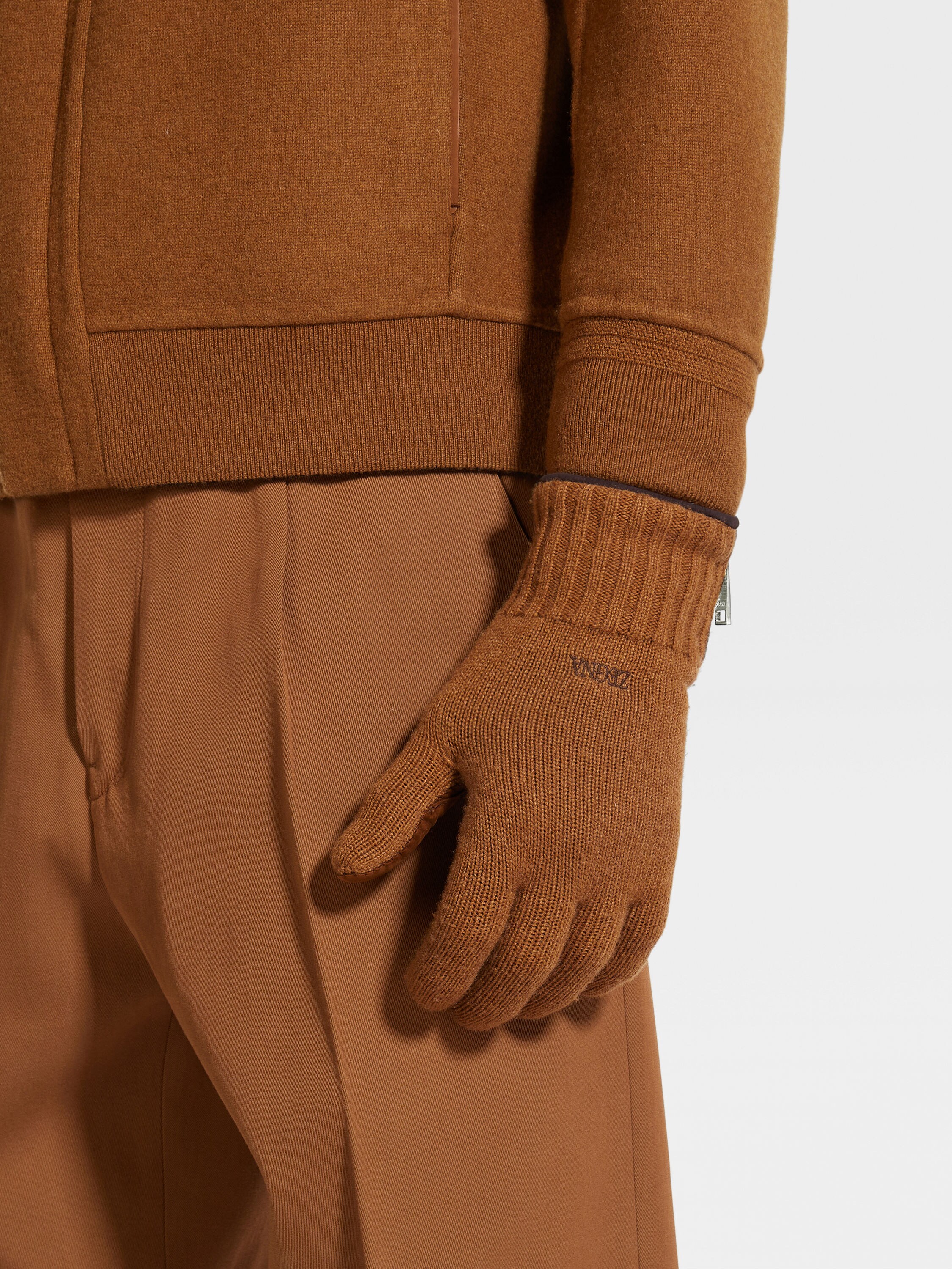 Foliage Oasi Cashmere Gloves Product detail photo #2