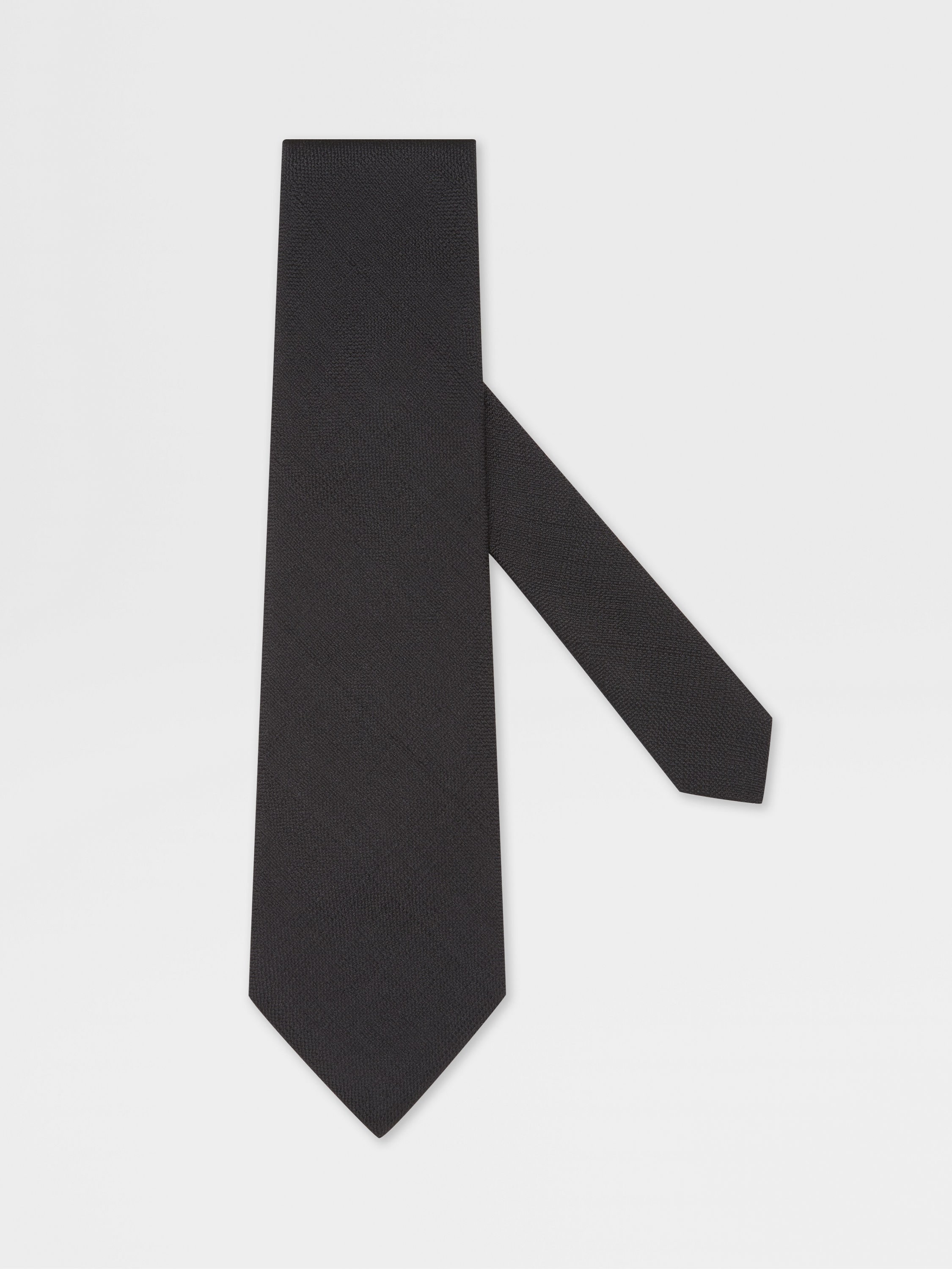黑色桑蚕丝领带