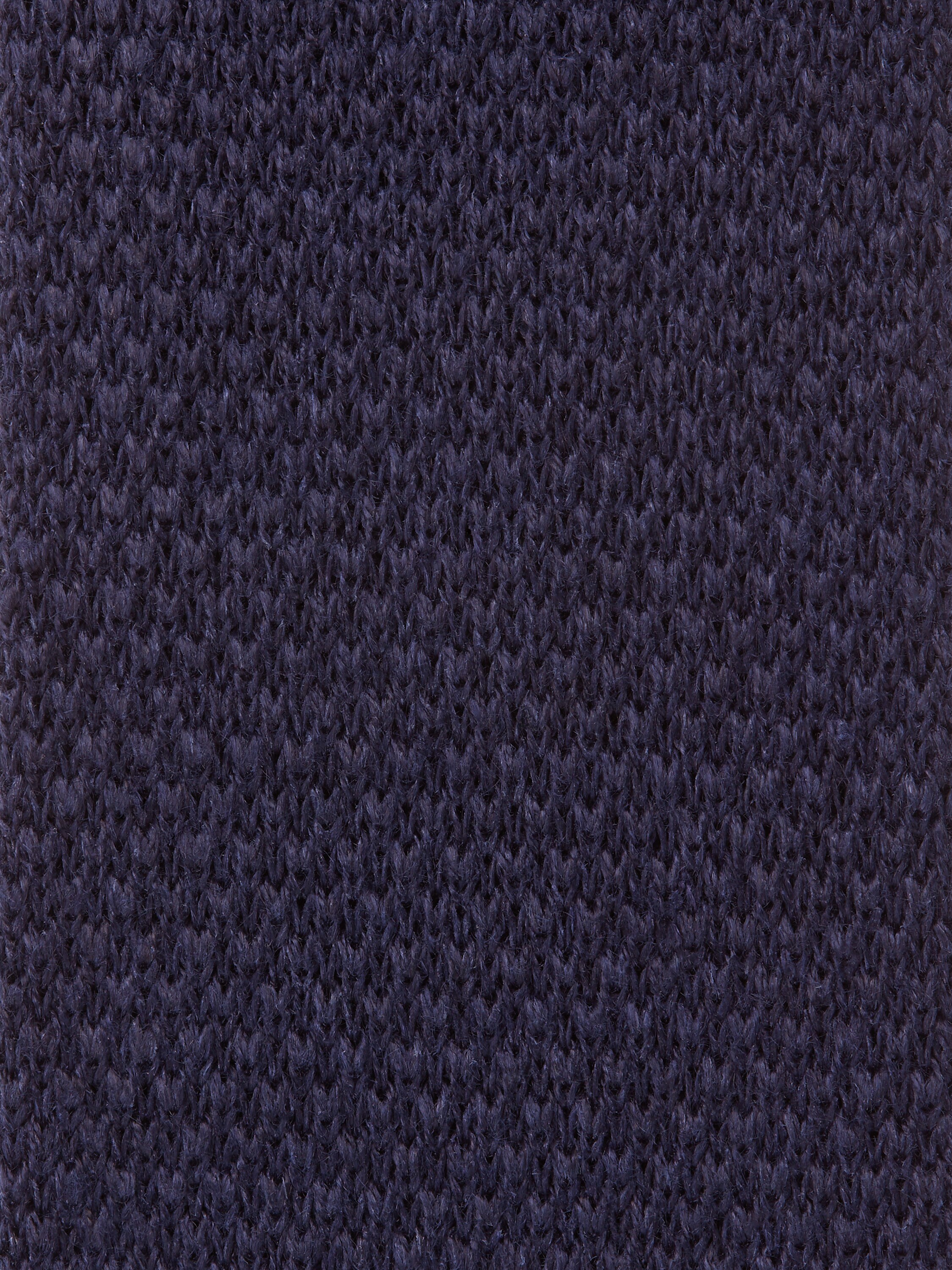 Dark Blue Oasi Lino Tie Product detail photo #1