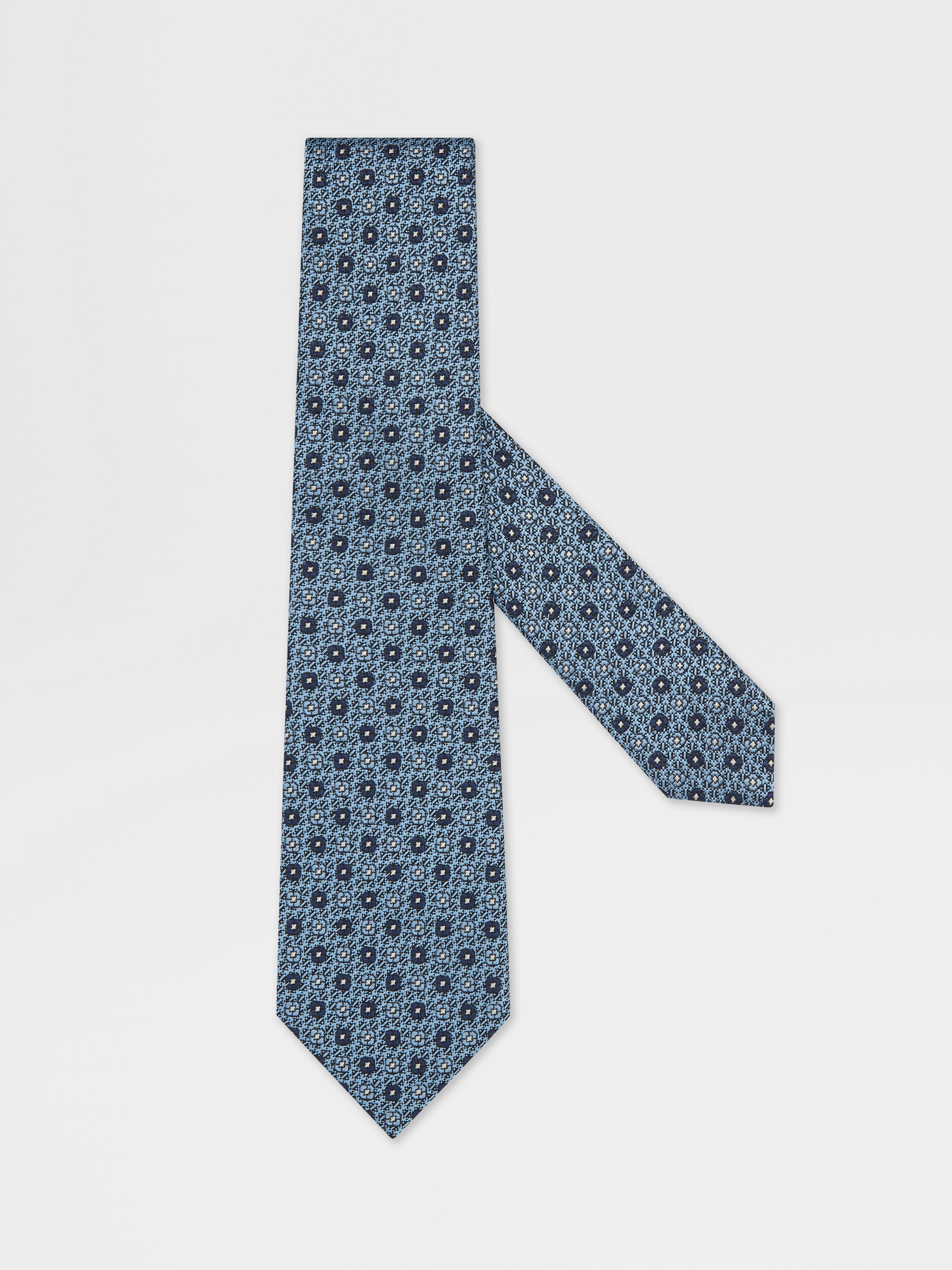 Light Blue Silk Tie Main product photo