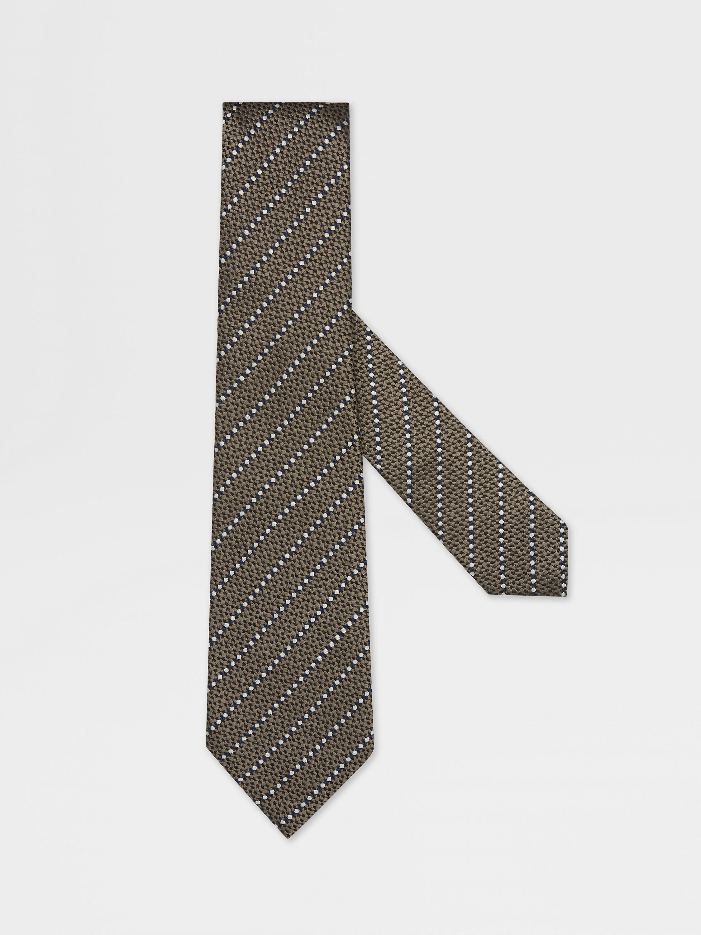 Dark Green Silk Tie Main product photo