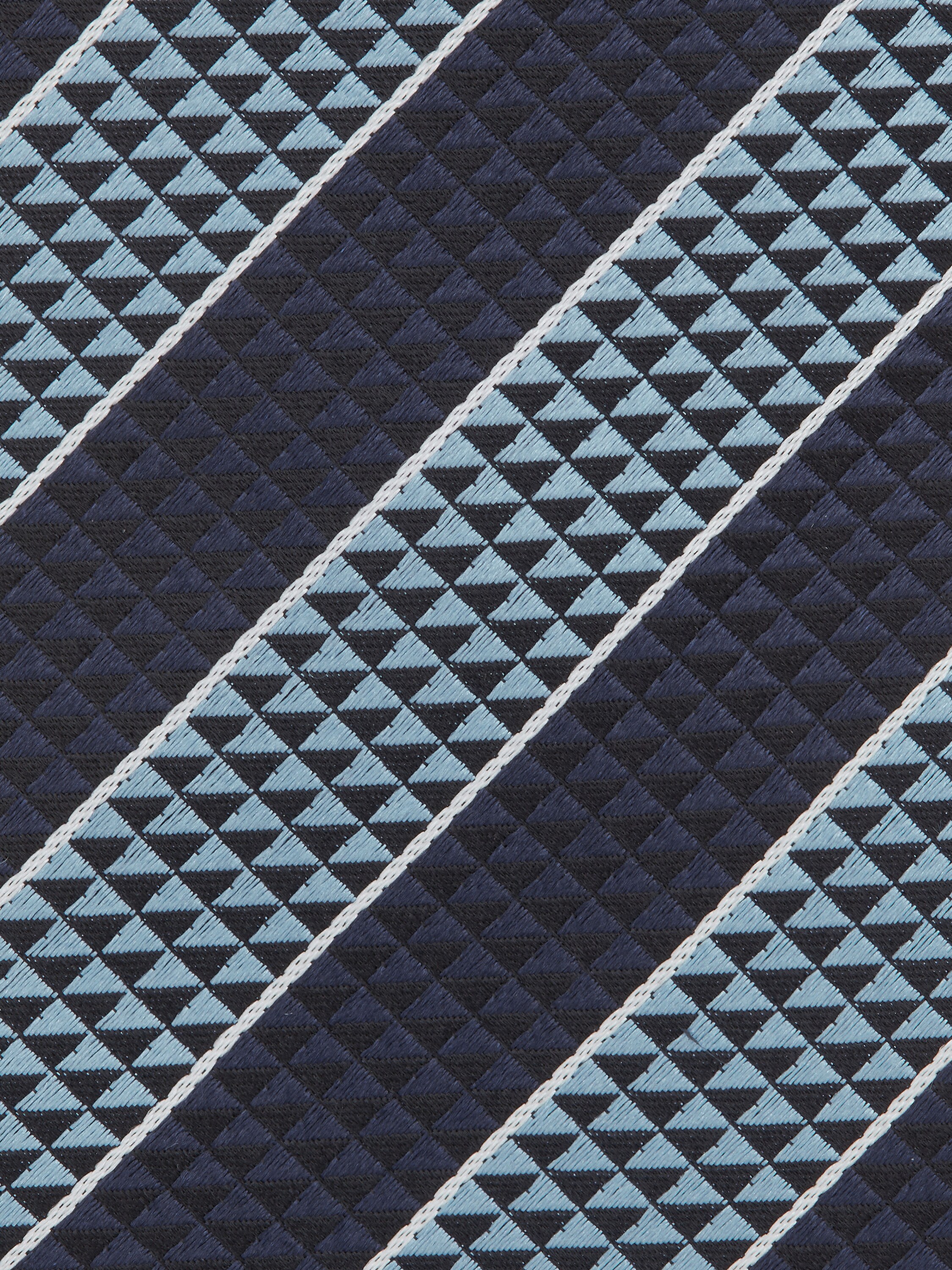 浅蓝色桑蚕丝领带 產品細節圖 #1