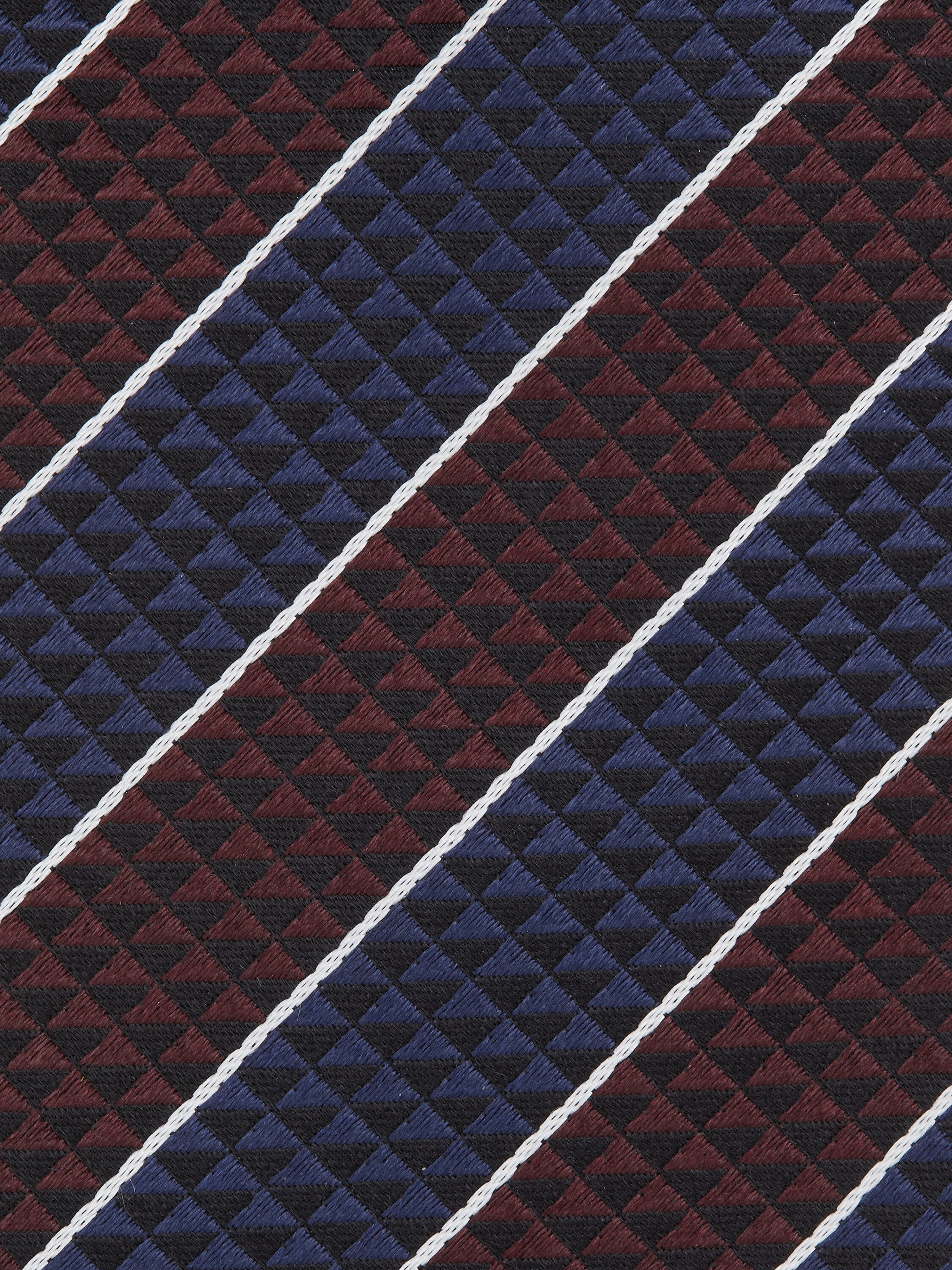 酒红色桑蚕丝领带 產品細節圖 #1