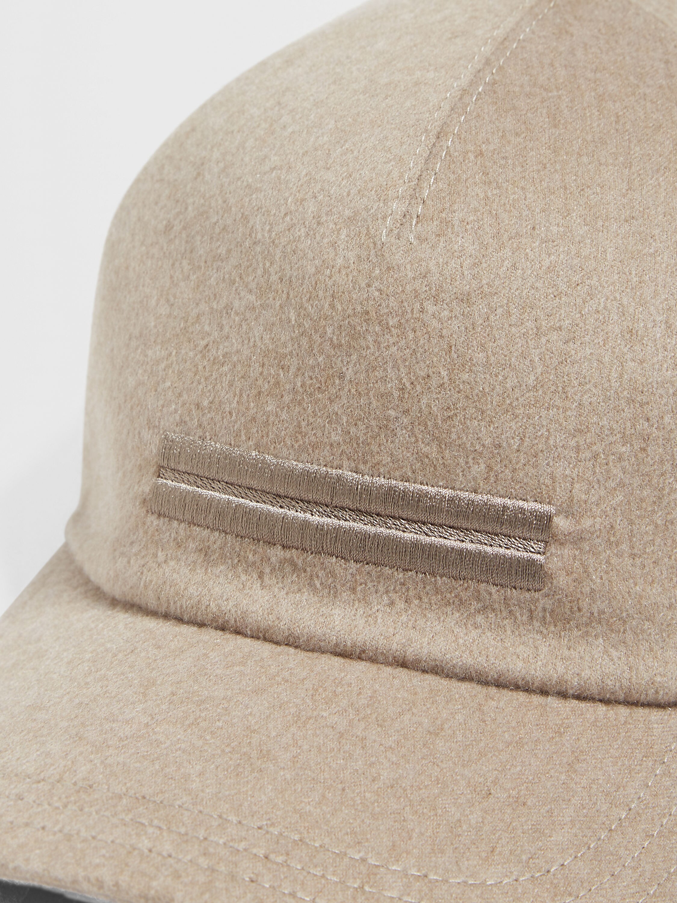 米色 Oasi Cashmere 棒球帽 產品細節圖 #1