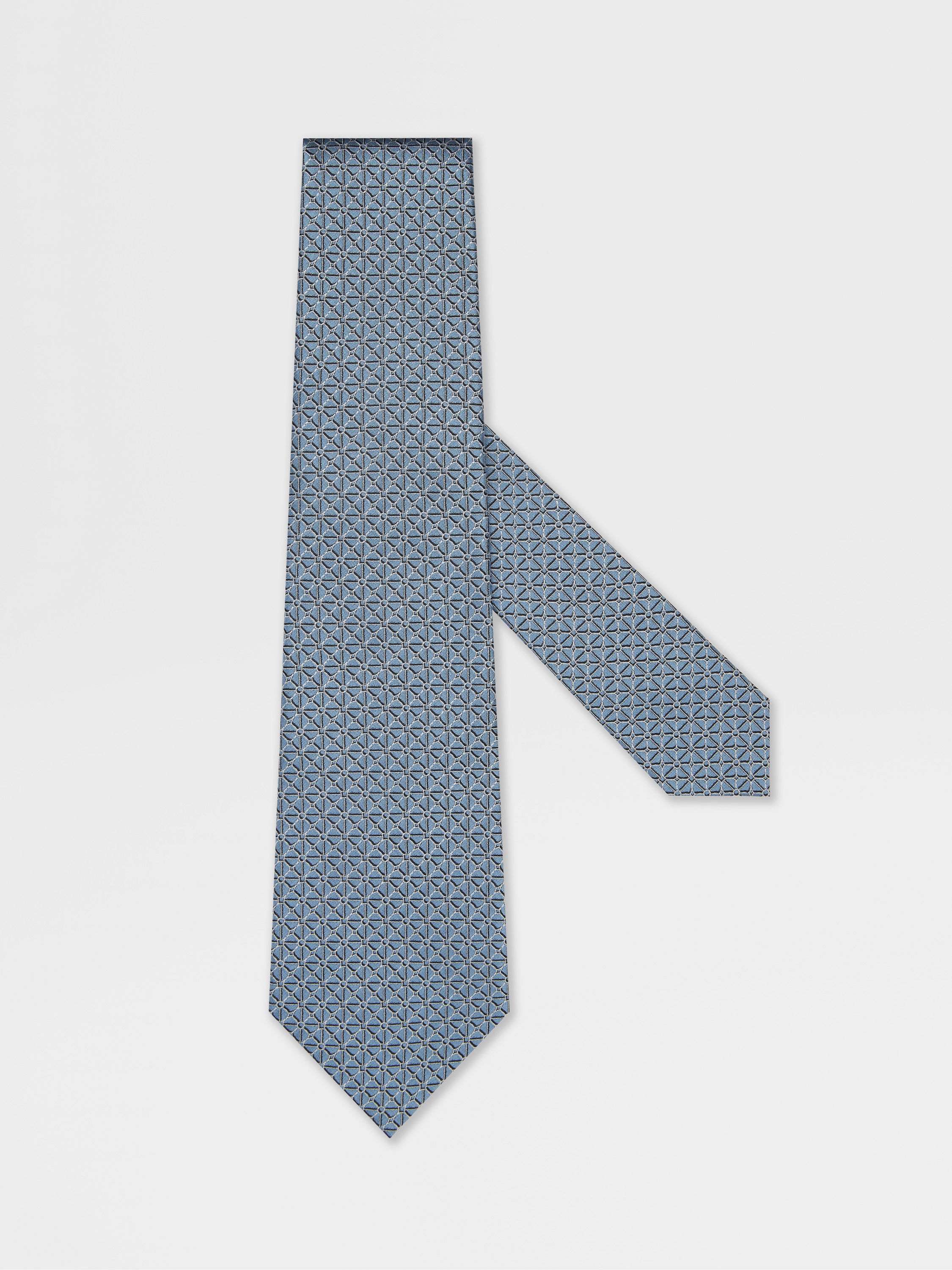 Light Blue Silk Tie Main product photo