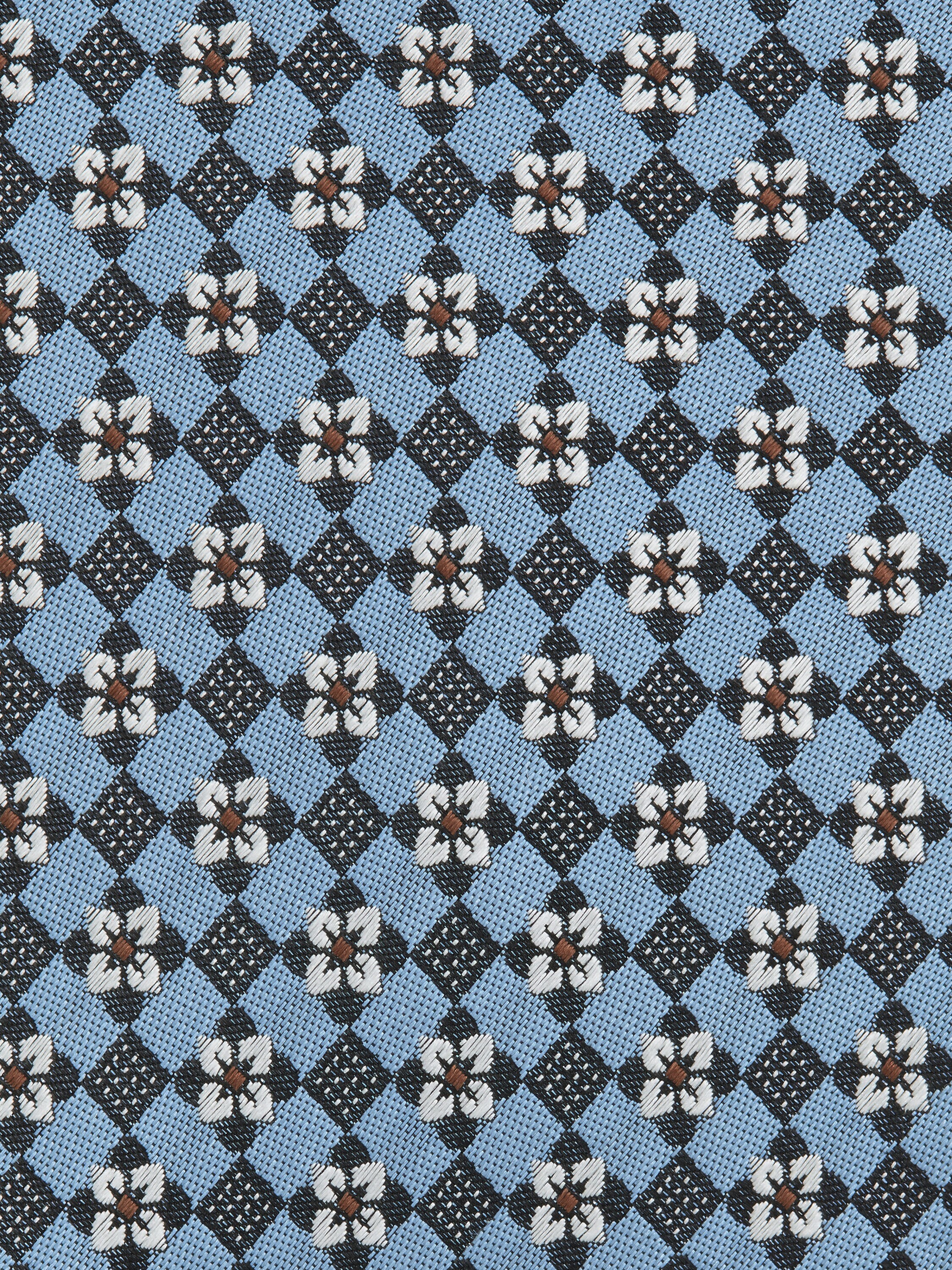 Light Blue Silk Tie Product detail photo #1